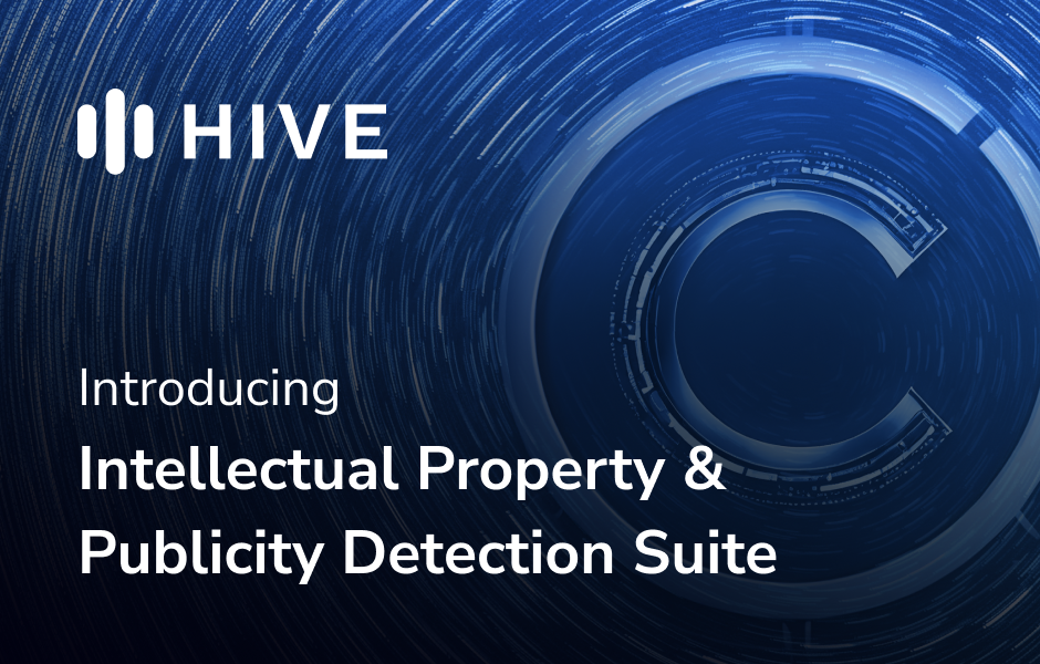 Blog banner for Hive's IP & Publicity Detection launch