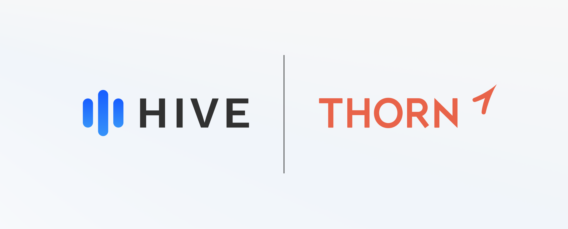 An image of the Hive and Thorn logos side by side